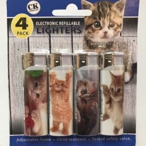 Soft flame lighters